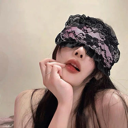 Sexy Lace Eye Mask Blindfold Handcuff Suit Couple Exotic Accessories Restraint Adult Games Flirting Outfits Accessories Sex Toy