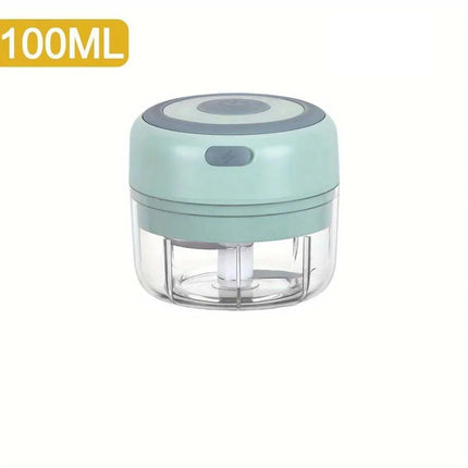 Mini Crusher Chopper USB Charging Garlic Mincer Electric Garlic Chopper Powerful Ginger Garlic Onion Meat Masher 100/250mL