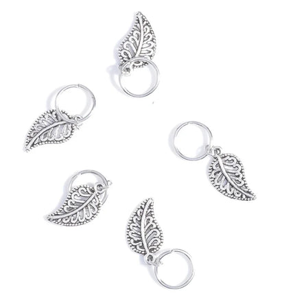 SOHOT New Arrived Set Circle Shell Cross Pendant Women Hairwear Dreadlocks Locs Headbands Hair Clips Ornaments Gift