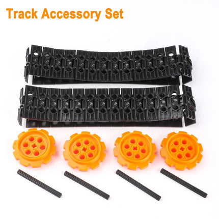 Technical MOC EV3 Mecanum Wheels 4WD electric building block RC Vehicle Universal Omnidirectional Tires Educational Toys Gifts