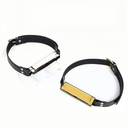 Erotic Mouth Gag in The Shape of A Harmonica Couples' Teasing and Flirting Alternative Restraint Ball Gag Adult Sex Toy Pope Sex