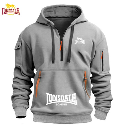 Sudadera Holgada Con Capucha Para Hombre, Sudadera Informal Con Múltiples Bolsillos, Moda Otoño-Invierno, Sudadera Holgada Con C