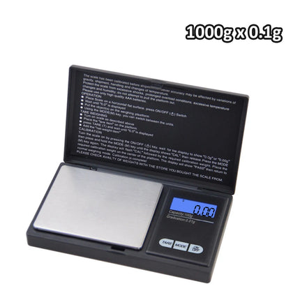 Mini Digital Pocket Scale High Precision Stainless Steel 0.01g Portable Jewelry Gold Gram Weight Balance Electronic Tool