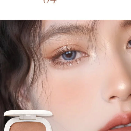 Monochrome Mud Blusher Contour Matte Natural Cheek Tint Purple Taro Low Saturation Waterproof Soft Contouring Cream Cosmetics