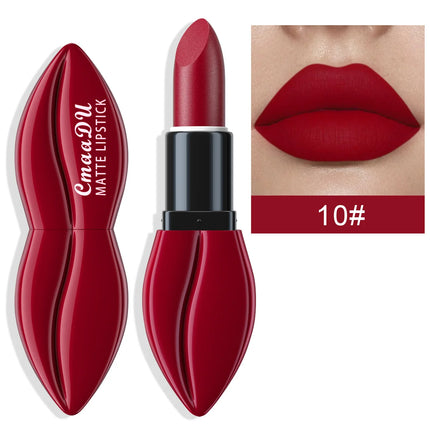 Natural Matte Velvet Lipstick Long Lasting Waterproof Nude Brown Red Professional Makeup Lip Gloss For Women