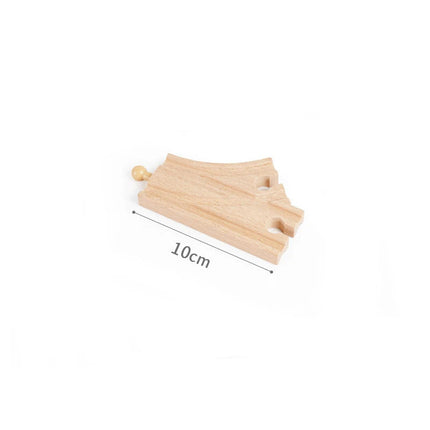 Wooden Track Accessories Beech Wood Railway Train Track Bridge Connector Toys Fit Thomas Wooden Train For Children Birthday Gift