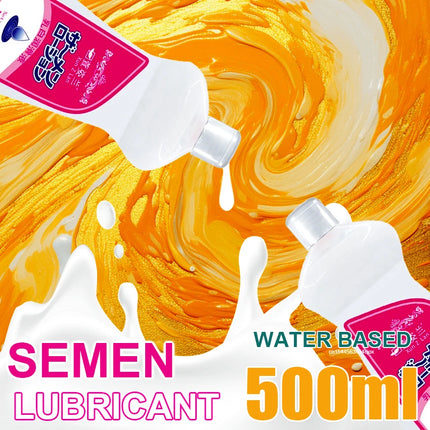 Imitation Semen Anal Lubricant Love Gel Water Based Lube for Men Women Lubricants Gay Vaginal Lubricantion Oil Adult Sex Toys