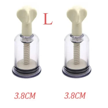 Nipple Sucker Enhancer with Nipple Clips Clitoral Stimulation Toy Soft Silicone Intimate Foreplay Pleasure Tool for Women  18+