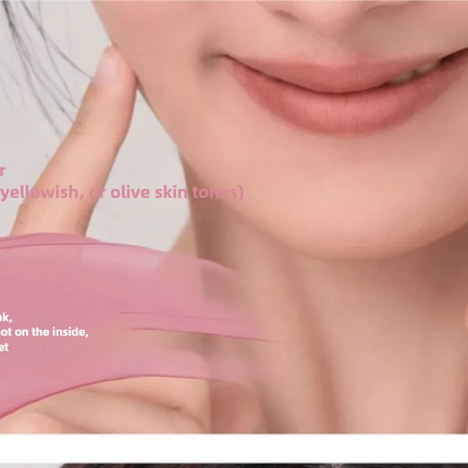 AZTK JC04 Water To Powder Liquid Blush Soft Matte Natural Flush Brightening Cheek Tint Lightweight Blendable Waterproof Makeup