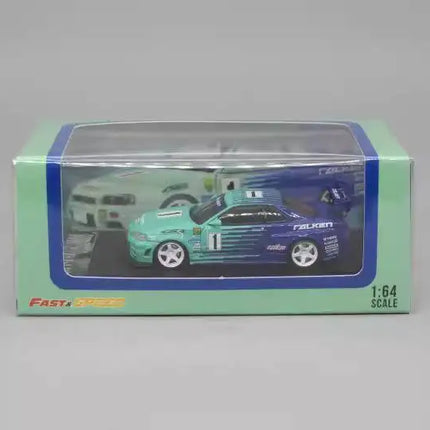 Fast Speed 1:64 Skyline Z-tune R34 Alloy Car Model
