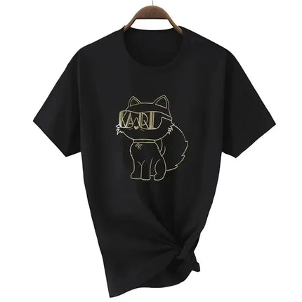 2025 Summer Fashion T-Shirt Women T-Shirt Brand Short Sleeve Elegant Women's T-Shirt Designer Classic Top Women Clothing