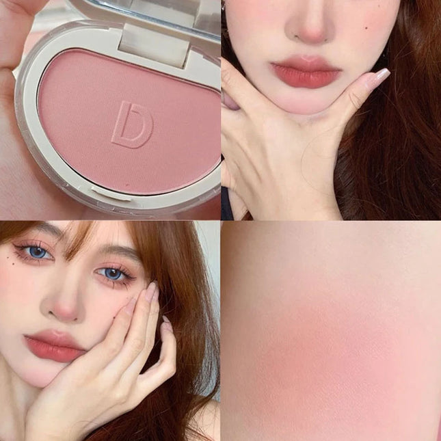 AimAnpu Monochrome Honey Powder Blusher High Gloss Natural Brightening Rouge Setting Cream