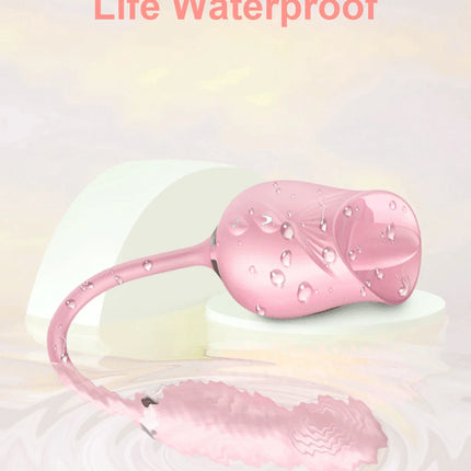 Powerful Licking Vibrator for Women Clitoral Nipple Stimulator Thrusting Dildo 2 in 1 Sex Toy for Women Adult Sex Products