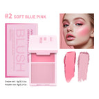 Soft Blue Pink
