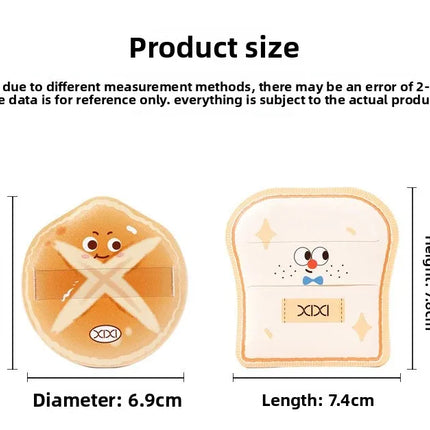 Xixi Food Toy Pineapple Bun Cotton Candy Sponge Cake Series Lightweight Natural Smooth Student Affordable Makeup Sponge