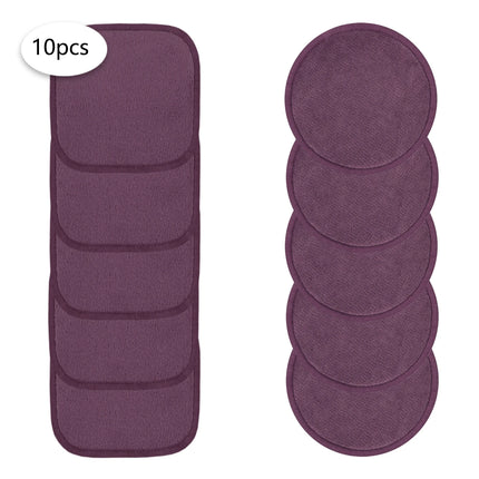 10 /20/30 Reusable Makeup Remover Pads, a Gentle Facial Cleansing Sponge Suitable for All Skin Types, Odorless, Beauty Tool