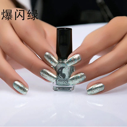 Metal Colour Nail Gel Polish Semi Permanent Mirror Gel Varnish Base Top Coat UV Gel Varnish Soak Off Nails Art Glue Nail Polish