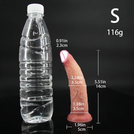 Realistic Anal Dildo Butt Plug Prostate Massager with Suction Cup Penis for Beginners Sex Toy for Women Anal Vaginal Masturbator