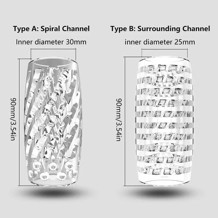 Male TPE Masturbation Cup, 3D Particle Design, Can Be Used for Penis Training, Adult Sex Toy for Delaying Ejaculation, Sex Toys