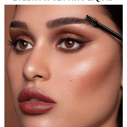 Transparent Hose Eyebrow Glue Waterproof Quick Drying Shaping Long Lasting And Non Smudging  Non Shedding Eyebrow Makeup