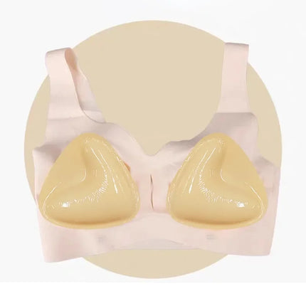 1 Pair Solid Self Adhesive Bra Double Both Sided Sticky Push Up Bra Inserts Reusable Adhesive Ultra Breast Lift Padding Insert
