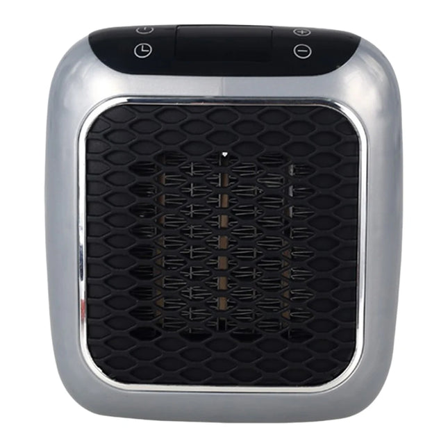 800W Electric Wall Mounted Heater Warmer 12-Hour Timer Plug In Heater Portable Heater Low Noise Heating Stove for Bedroom