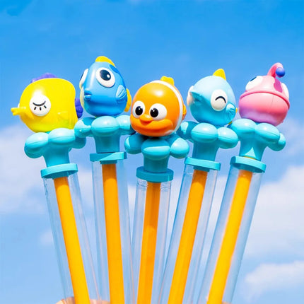 Water Gun Water Shooter Outdoor Summer Pulling Type Water Cannon Swim Sprayer Toy Kid Child Beach Single-Tube Water Outlet beach