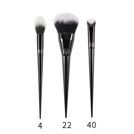 Kat Von D  Makeup Brush Set & Kit Foundation Blush Highlight Concealer Powder Sculpting Eyeshadow Brush KVD Brand Makeup Brush