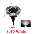 8LED-White / 4Pcs