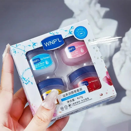 New 4/6/8pcs Moisturizing Lip Balm Sets Lipstick Makeup Natural Plant Base Moisturizer Lip Balm Anti-Cracking Lips Skin Care