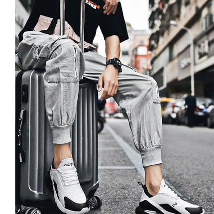 Ultra-Light Breathable Running Shoes Men's Outdoor Sports Shoes Soft Bottom Casual Footwear Summer Autumn Seasonal Wear
