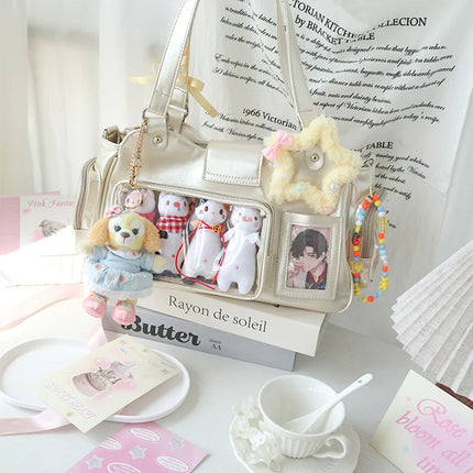 Original Daily underarm bags Versatile Messenger bags Transparent Bag for Female handbag designer bag