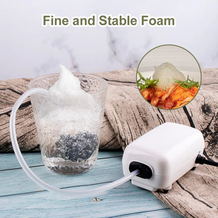 Portable Food Foam Generator Chef Cooking Tool Cuisine Foam Machine for Drinks BBQ Cocktail Drinks Bubble Machine Foam Generator