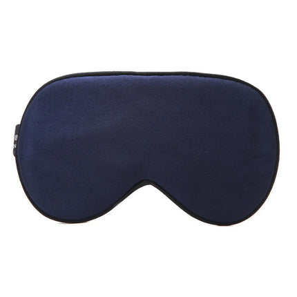 Silk Sleeping Mask Porcelain Pattern Blindfold Eye Cover Shading Eyeshade Thicken Soft Eye Mask Sleep for Travel Eyepatch