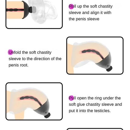 Electro Stimulator Male Chastity Cage Silicone Urethra Sounding Sex Toys for Men Mastubators Penis Plug Dilatoren Adult Products