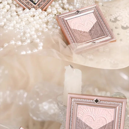 CHEERFLOR Little Angel Contour Shadow & Highlight Palette Face Mate Iluminador Bronzer Makeup Concealers 7g