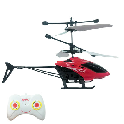 Rechargeable Mini RC Drone Remote Safe Fall-resistant RC Helicopters Drone Children Toys（No remote control battery）