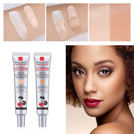 CC Cream Waterproof Moisturizing Correcting  Anti-sweat Makeup Before Concealer Lasting Women Makeup Protect Skin Makeup