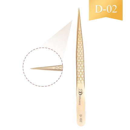 Volume Eyelash Pincet Eyelash Tweezers Antistatic Anti-Slip High-Density Precision Accurate Tweezers Nippers Point