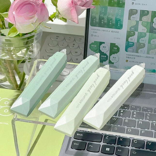 4pcs/set Waterproof Glue Tape for Scrapbooking Waterproof Adhesive Roller for Crafts Gift Wrapping Photo Mounting & Journaling