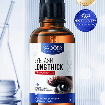 Eyelashes Long and Thick Serum Eyelash Fast Growth Liquid Essential Oil Eyebrow