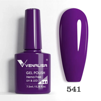 7.5ml Venalisa TPO FREE HEMA FREE Gorgeous Color Nail Gel Polish Long Wear Soak Off UV LED Gel Varnish Nail Manicure Gel Varnish
