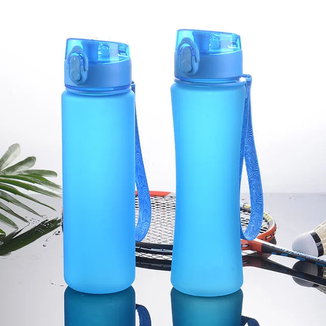 560ml Water Bottle Outdoor Adult Sports Water Cup Portable Plastic Bottle Student Teapot Kitchen Drinking Tools