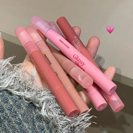 Mirror Watery Essence Lip Gloss Liquid Lipstick Jelly Lip Glaze Fading Lip Lines Water Light Jelly Makeup Moisturizing Lips Tint