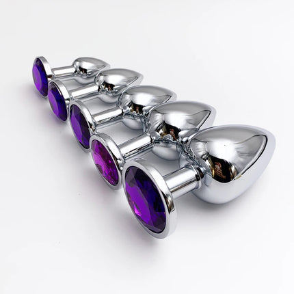 1pcs Anal Plug 5 Size beginner to expert Butt Plug Stimulator Anal anal massage dilatancy toys g-point massage sexual wellness