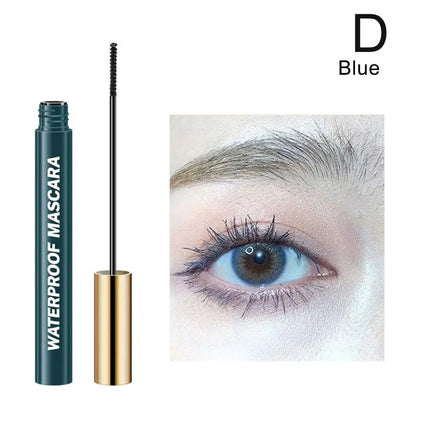 4D Mascara, Black, Waterproof, Ultra-Long, Volumizing, Long-Lasting Smudge-Proof, Perfect Festivals and Special Occasions