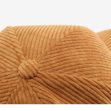 SLECKTON Custom Baseball Cap for Women and Men Fashion Design Brand LOGO Letter Embroidery Hats Corduroy Hats Unisex Wholesale