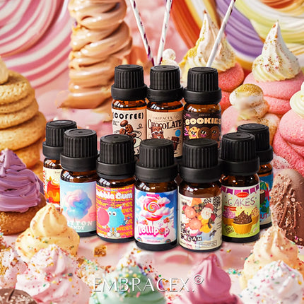 18 typle Gourmet Essential Oils Perfumes Fragrance Is Long-Lasting For Skin、Diffusers、Candles Making Gifts For Women