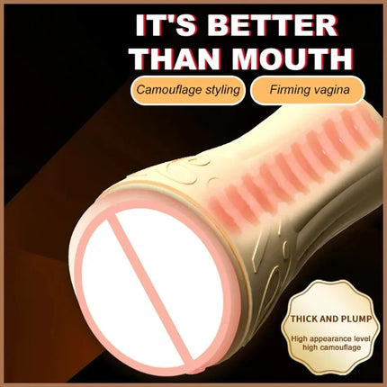 Discreet Hidden Cup Design Male Masturbator Realistic Vagina-Disguised As A Daily Cup,Sex Toys For Men Masturbation Cup 18+