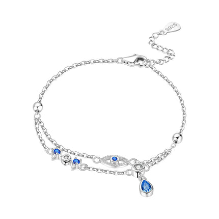 Original 925 Sterling Silver Butterfly Bracelet Zirconia Tennis Ball Women Fashion Simple Engagement Wedding Charm Jewelry Gift